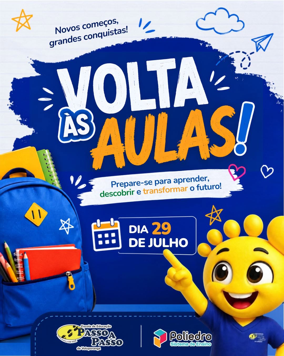 A contagem regressiva começou!