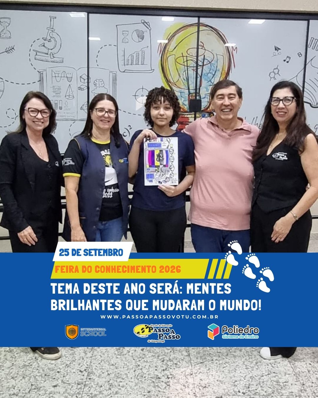 Parabéns para a aluna Luana Mazeto Urias