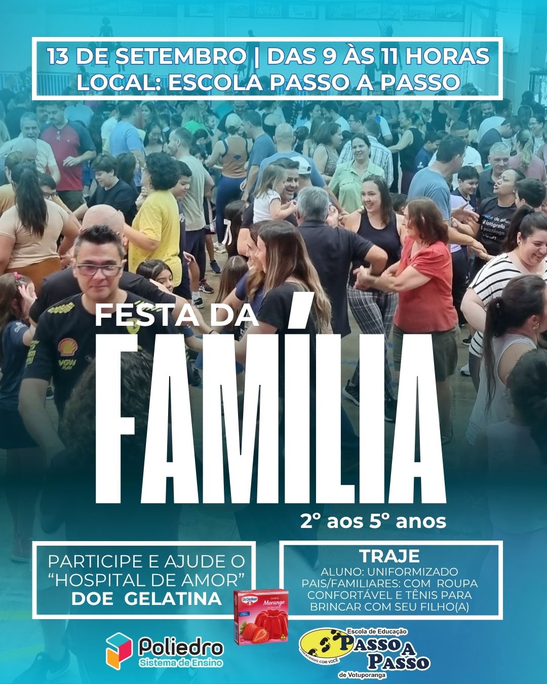 Festa da Família Passo a Passo 2026